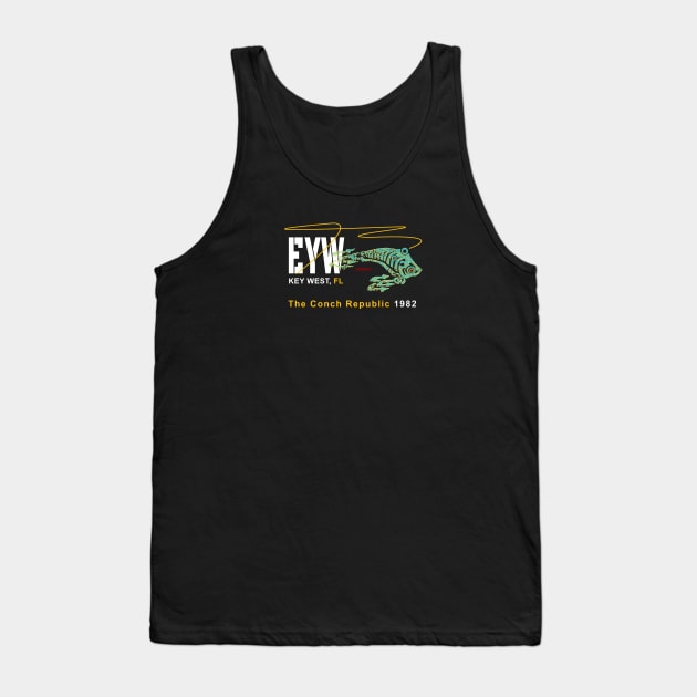 Key West, The Conch Republic since 1982 Tank Top by The Witness